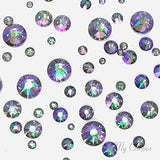 SWAROVSKI CRYSTAL PARADISE SHINE (001 PARSH) 144 pcs 2058/2088 Crystal Flatbacks rhinestones nail