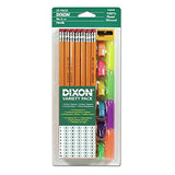 Crayola Bundle K-5 School Supplies: Crayola Markers, Pencils, Dixon Eraser Caps, Elmer's Glue Stick