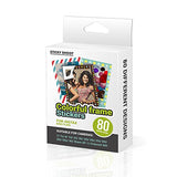 Sticky Shoot 2x3 Stickers for Polaroid and Fujifilm Instax Mini Films - Decorate Your Photos and