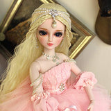 Bride Taylor Full Set Doll 1/3 BJD Doll 22inch Ball Jointed Dolls + Makeup + Clothes + Shoes + Wigs + Doll Accessories