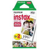 Fujifilm Instax Mini Link Smartphone Printer (Pink) + Fuji Instax Mini Film (40 Sheets)