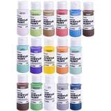 Ultimate Acrylic Paint Pouring Bundle - 1 Gallon Floetrol, 50x Cups, 32x 2-Ounce Acrylic Paints, 5X5-inch Canvases, Pixiss Acrylic Pouring Oil, Mixing Sticks, Gloves, Complete Kit for Paint Pouring