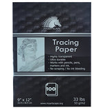 Tracing Paper - 100 Sheets - 33lb - 9" x 12" - MyArtscape