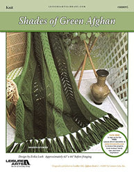 Shades Of Green Afghan | Knitting
