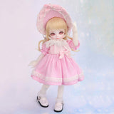 Y&D 1/6 BJD Doll 26CM /10'' Height 12 Ball Jointed SD Dolls (Wig+ Shoes +Clothes +Hair + Hat +Eyes+ Makeup)