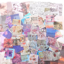 440 Pieces Scrapbook Papers Vintage Journaling Antique Retro Decorative Stickers Scrapbook Paper Supplies for Writing, Drawing, Diary,Notebook Scrapbooking Decoration