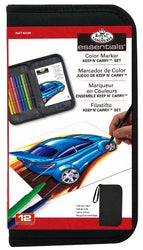 Royal & Langnickel Color Marker Essentials Keep N' Carry Set