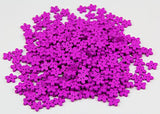 Pack of 95-100pcs 15MM Shapes 2 holes Purple Wood Buttons package for Sewing Scrapbooking.