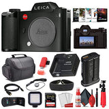 Leica SL (Typ 601) Mirrorless Digital Camera (10850) + 64GB Extreme Pro Card + Corel Photo Software + LED Video Light + Card Reader + Case + Cleaning Set + HDMI Cable and More - Deluxe Bundle