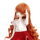 AIDOLLA Doll Wig 9-10 Inch 1/3 BJD SD Wig - Girls Gift Temperature Synthetic Fiber Long Curly Synthetic Hair