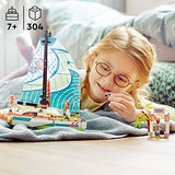 LEGO Friends Stephanie’s Sailing Adventure 41716 Building Toy Set for Girls, Boys, and Kids Ages 7+ (304 Pieces)