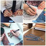Hethrone Calligraphy Pens, Hand Lettering Pens and Black Calligraphy Set for Beginners Writing, Signature, Illustration Design and Drawing (8 Size)