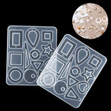 Suhome Resin Jewelry Molds Epoxy Resin Earring Molds, Pendant Molds, Bracelet Molds and Necklace Molds Kits 249 Pcs Silicone Resin Casting Molds for Jewelry Making