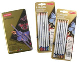 Derwent Watercolor Pencils, Metallic, Water Color, Drawing, Art, 12-Pack (0700456)