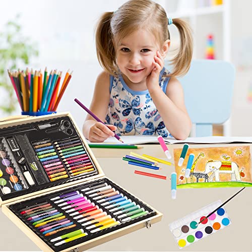 Shop Art Set for Kids, KINSPORY 86PC Coloring at Artsy Sister.