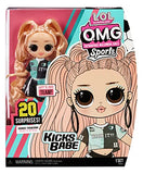 LOL Surprise OMG Sports Fashion Doll Kicks Babe with 20 Surprises – Great Gift for Kids Ages 4+