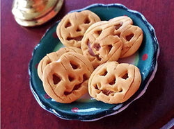 Miniature food Halloween dollhouse biscuits