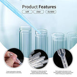 Teenitor 3ML Plastic Transfer Pipettes Eye Dropper Pack of 150 - Essential Oils Pipettes Dropper Makeup Tool