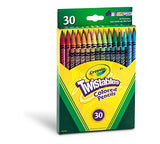 Crayola 30 Count Twistable Colored Pencils Case of 24 Packs