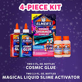 Elmer's Cosmic Shimmer Slime Kit, Contains Elmer's Cosmic Liquid Glue and Elmer's Magical Liquid Slime Activator, 4 Count