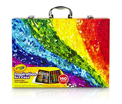 Crayola Inspiration Art Case: 140 Pieces, Art Set, Gift for Kids and Adults