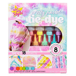 Just My Style Pretty Pastel Tie Dye by Horizon Group USA, Create 18 Projects with 8 Colors