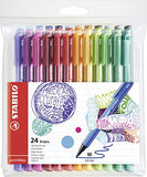 STABILO pointMax Nylon Tip Pen - Assorted Colours (Pack of 12) Pack of 24