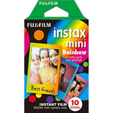 Fujifilm Instax Mini Instant Rainbow Film, 10 Sheets, 3 Value Set