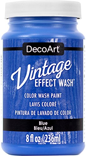 Decoart Vintage Effect Wash 8oz, Blue