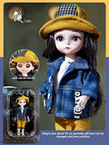 BJD Doll,Twelve Constellations Dolls 13 Ball Jointed Doll with Full Set of Clothes Coat Shoes Wig Pants Accessories DIY Toys,Interesting Toy Kids Toys Leo