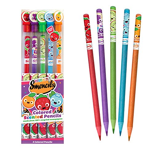 Fragranced Doodlers : Colored Smencils Scented Pencils
