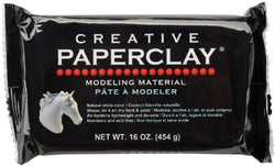 Creative Paperclay for Modeling Compound, 16-Ounce, White by Notions - In Network