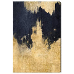 The Oliver Gal Artist Co. Abstract Wall Art Canvas Prints 'Stars and City Lights' Home Décor, 40" x 60", Gold, Blue