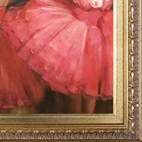 Edgar Degas "Dancers In Pink" Framed Oil Painting, 26x30x2