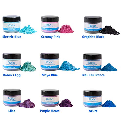 Shop Rolio Mica Powder - 24 Colors x 10g/0.35 at Artsy Sister.
