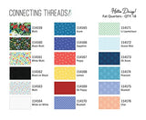 Connecting Threads Print Collection Precut 100% Cotton Quilting Fabric Bundle Fat Quarter (Hello Daisy)