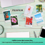 Fujifilm Instax Mini Link 2 Smartphone Printer - (Soft Pink) Instax Mini Twin Pack Instant Film (20 Sheets) + Protective Case for Mini Link Printer - Accessory Bundle