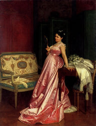 Artisoo The Admiring Glance - Oil painting reproduction 30'' x 23'' - Auguste Toulmouche