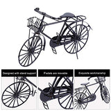 Yinuoday Dollhouse Accessories, 1:12 Scale Miniatures Dollhouse Furniture for DIY Dollhouse Living Room Mini Toy Metal Bike for Livingroom Bedroom Simulated Accessory