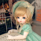40cm/15.7inch Full Set BJD Doll Suitable for 1/4 SD Dolls Make-up Kids Friend Birthday Gift Photography Auxiliary Tool Baby Model,B