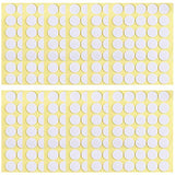420pcs Candle Wick Stickers, TOKSEO Candle Making Stickers Heat Resistance Double-Sided Stickers for DIY Candle Making