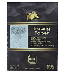 Tracing Paper - 100 Sheets - 39lb - 9" x 12" - MyArtscape