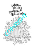 Welcome Fall Coloring Book:32 Designs (Color on the Go)