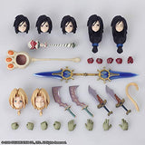 Square Enix Final Fantasy IX Zidane Tribal & Garnet Til Alexandros 17th Bring Arts Action Figures Set