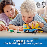 LEGO City Cement Mixer Truck 60325 Building Kit; Realistic Toy Construction Vehicle for Kids Aged 4+ (85 Pieces)