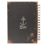 Hope As An Anchor Large Hardcover Wirebound Journal - Hebrews 6:19