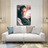 Legends of The Fall Posters , Brad Pitt Poster , Movie Poster，Classic Movie Poster Canvas Poster Wall Art Decor Print Picture Paintings for Living Room Bedroom Decoration 08×12inch(20×30cm) Unframe-s