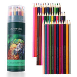 Tingeart 36-Color Colored Pencils Set, Soft Core, Art Coloring Drawing Pencils for Drawing Art Coloring Books Sketching Shading Crafting Projects, Artist Pencils for Beginners & Artists