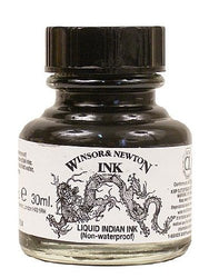 Winsor & Newton Liquid Indian Ink 30 ml [PACK OF 2 ]