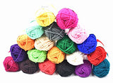 RayLineDo Pack 20 x 25g Ball Assorted Colors 100% Acrylic Knitting Yarn Crochet Crafts Total of